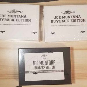 Joe Montana Buyback Edition 1 Beckett Slabbed/Authenticated Buyback Autograph